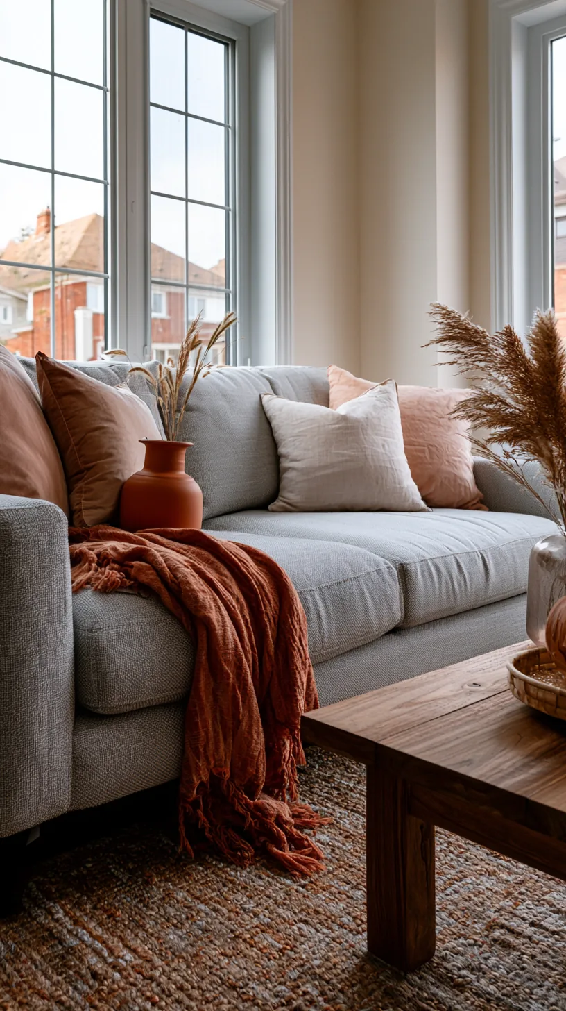ground it with warm terracotta accents — photo 1 of 4