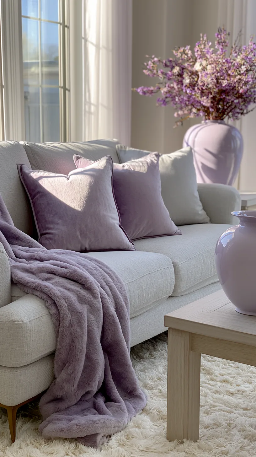 soften it with lavender and grey — photo 2 of 4